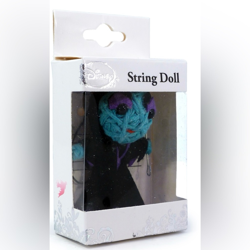NIB Disney X Loungefly Maleficent String Doll Keychain
